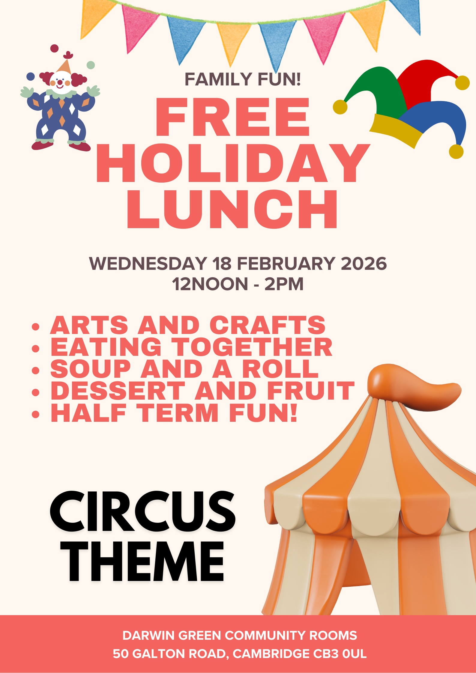 The poster for the event