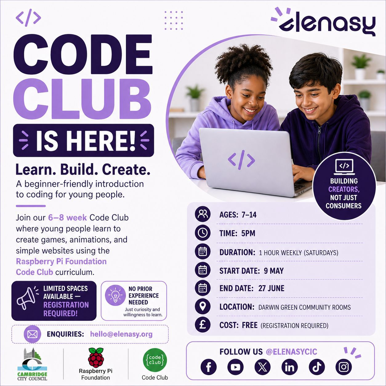 Code Club poster